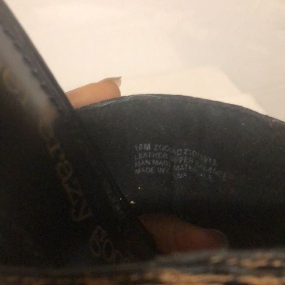 DR. SCHOLL’S FEEL CRAZY GOOD black & gold summer sandals w/ gold strap. Size 10 - Picture 11 of 12